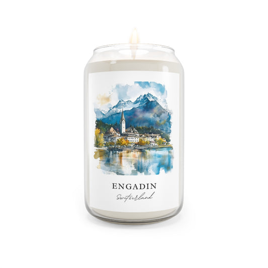 Engadin, Switzerland scented soy candle