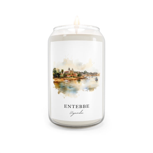 Entebbe, Uganda scented soy candle