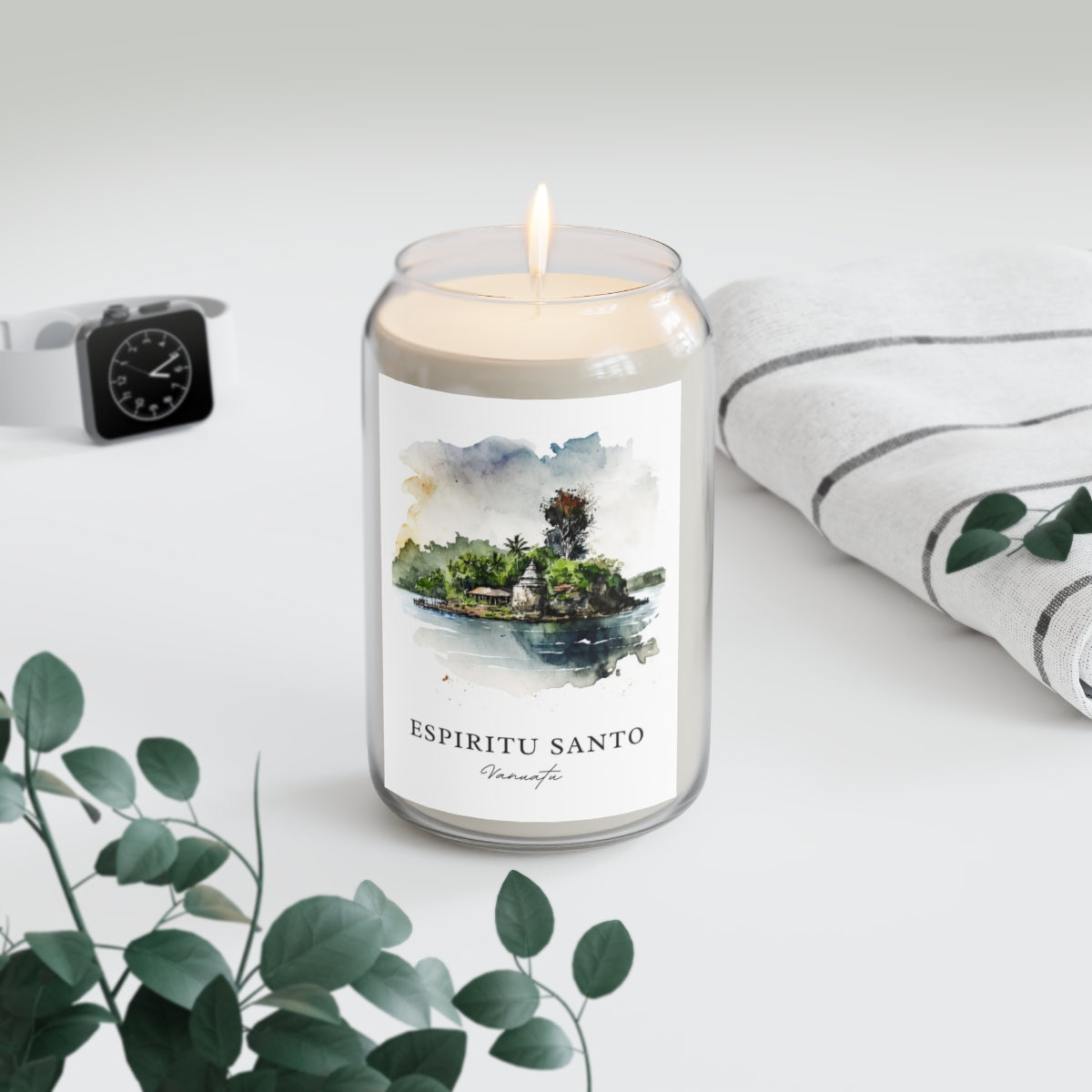 Espiritu Santo, Vanuatu scented soy candle