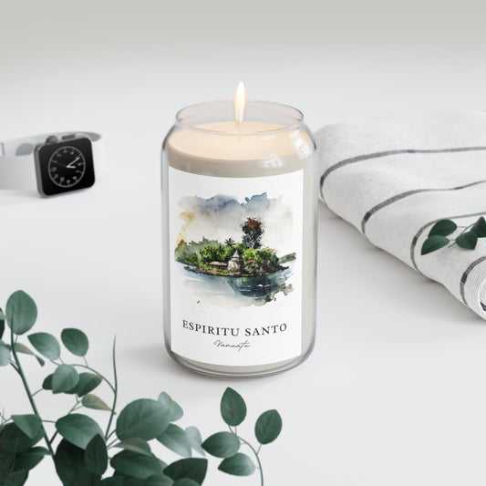 Espiritu Santo, Vanuatu scented soy candle
