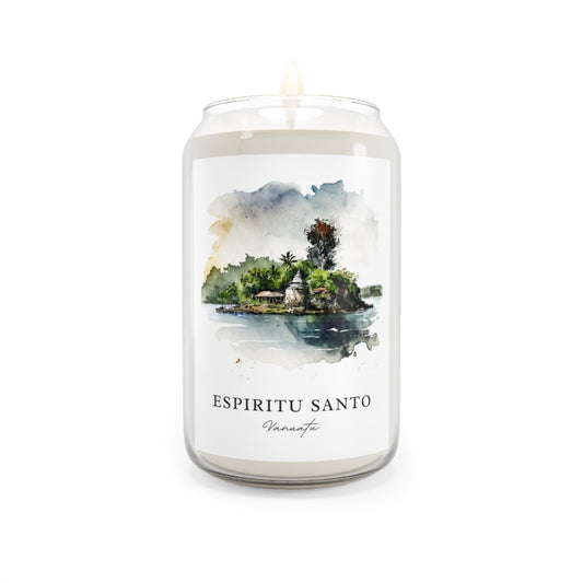 Espiritu Santo, Vanuatu scented soy candle