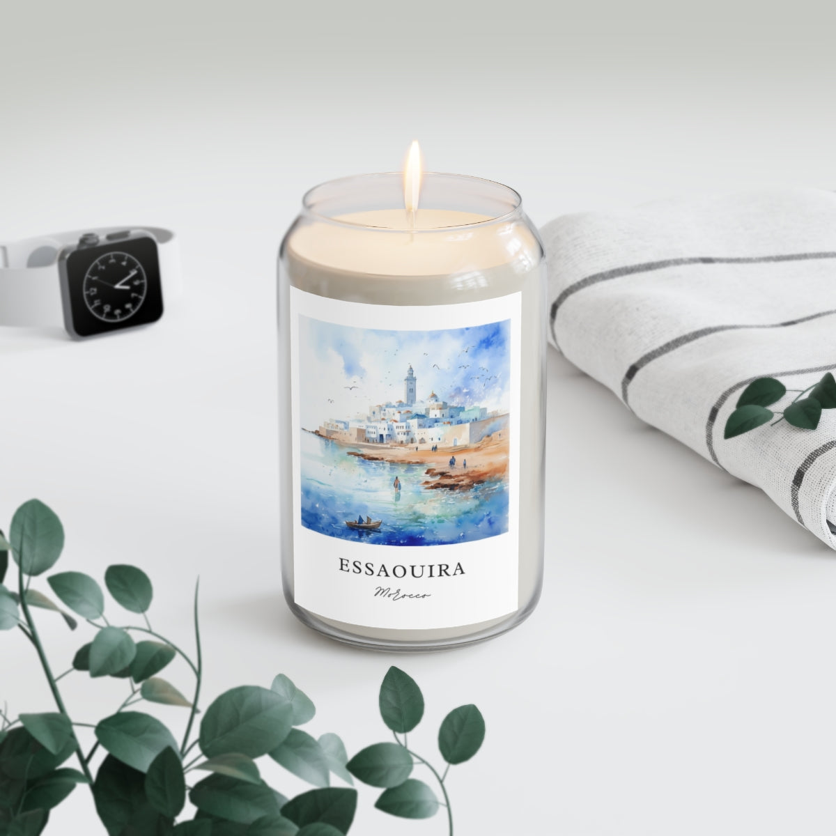 Essaouira, Morocco scented soy candle