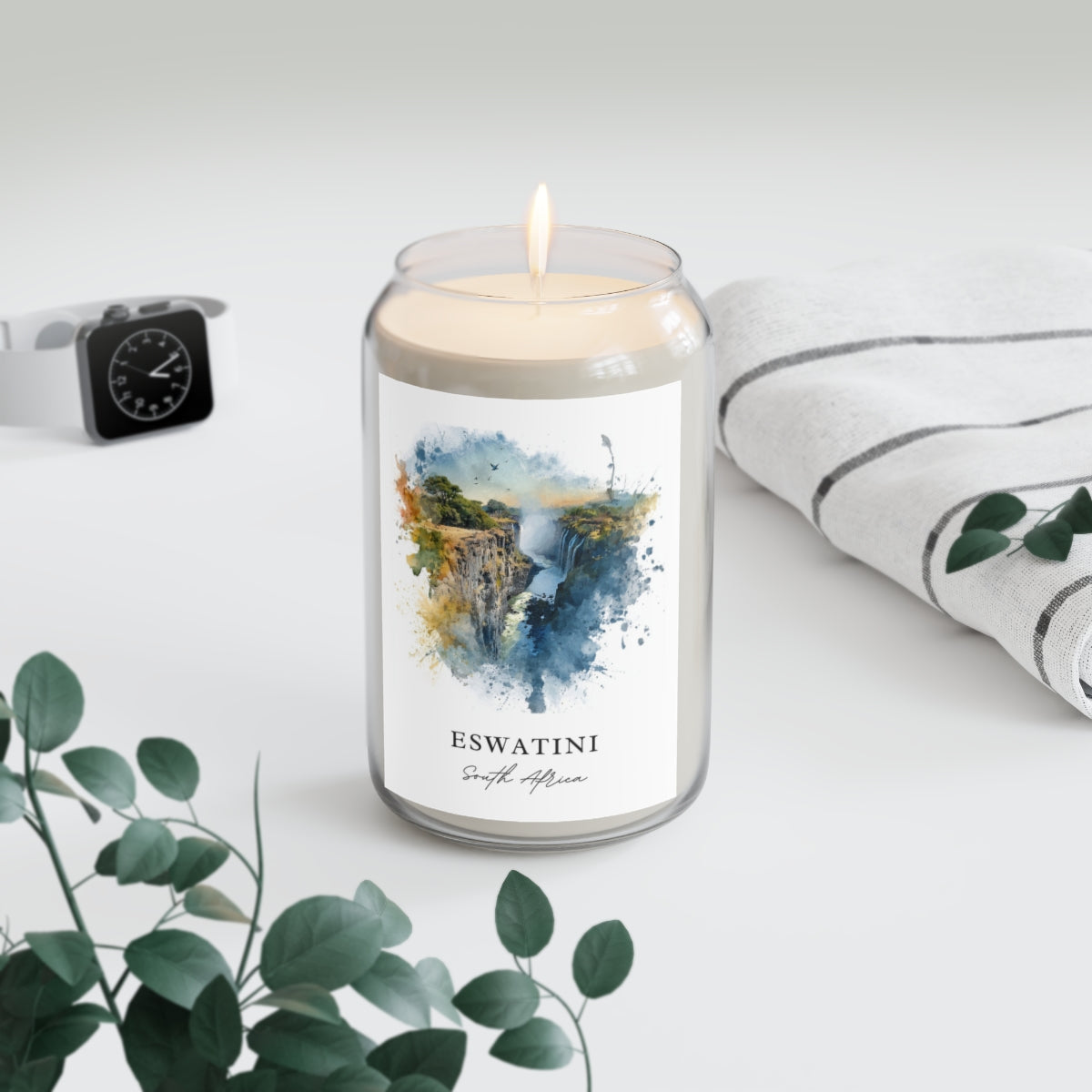 Eswatini, South Africa scented soy candle