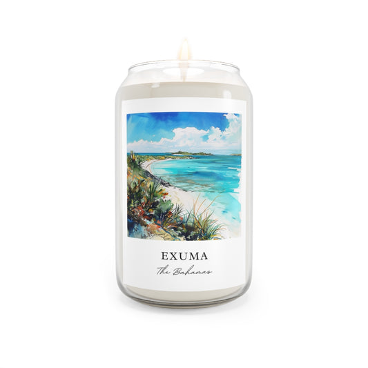 Exuma, The Bahamas scented soy candle