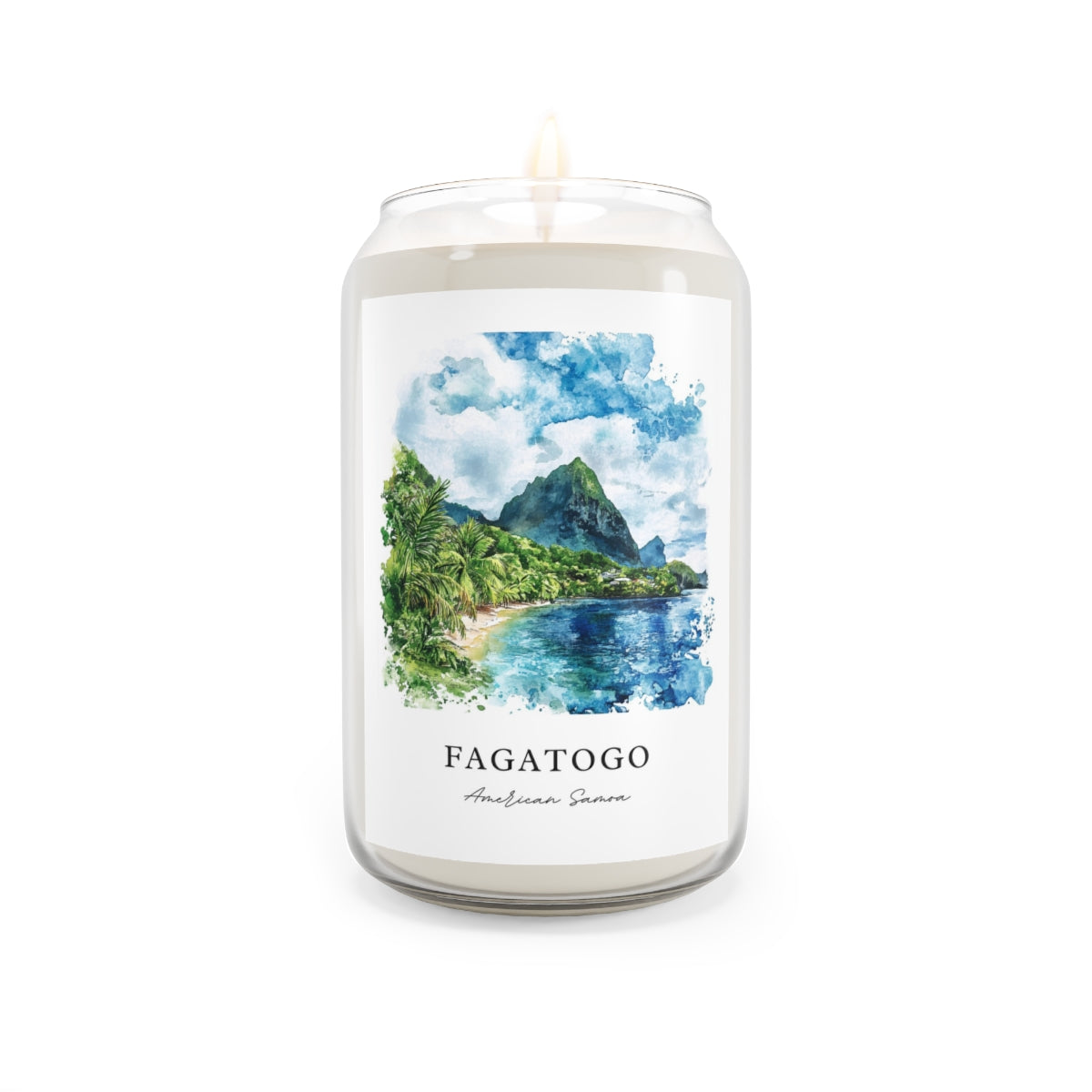 Fagatogo, American Samoa scented soy candle