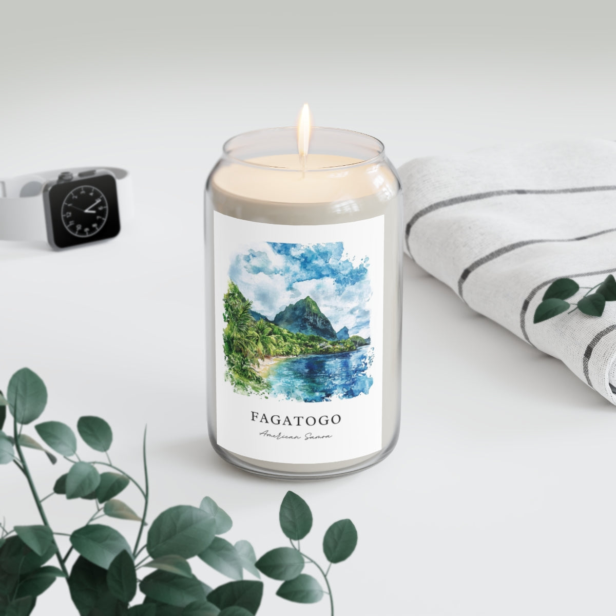 Fagatogo, American Samoa scented soy candle