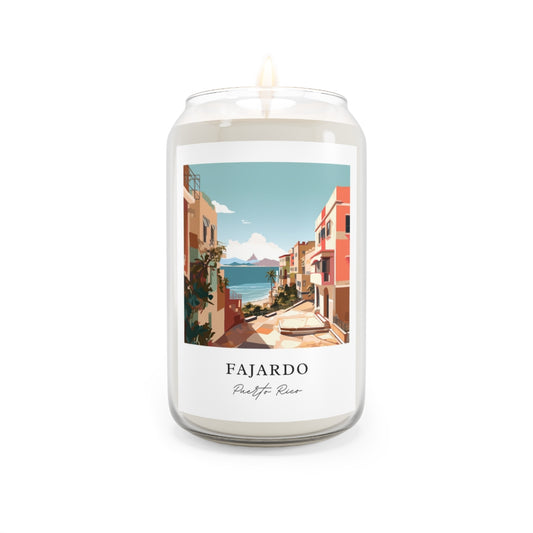 Fajardo, Puerto Rico scented soy candle