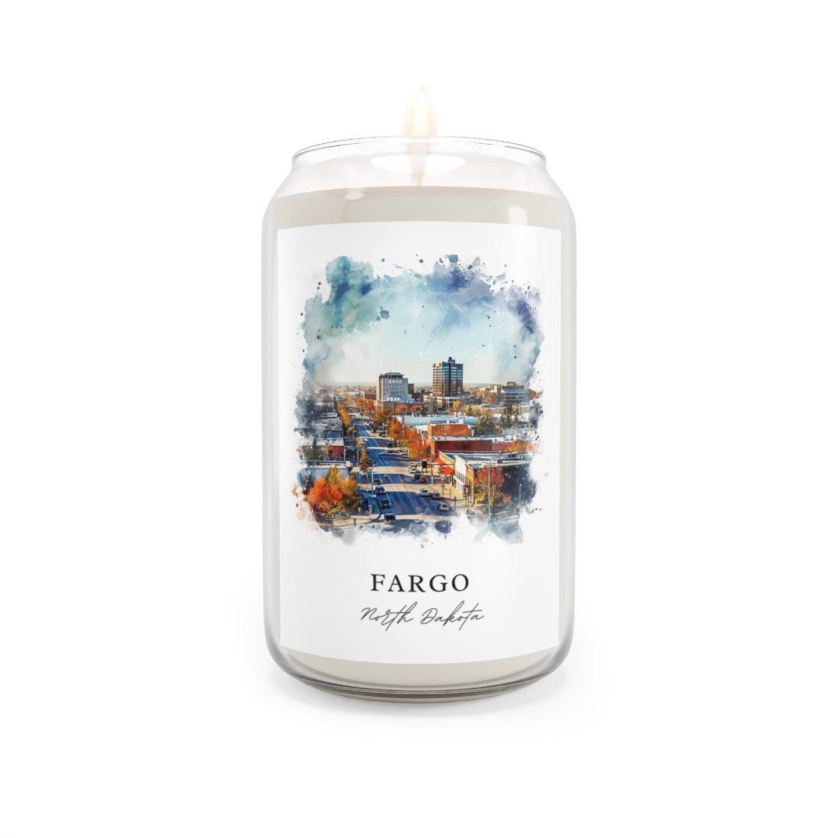 Fargo, North Dakota scented soy candle
