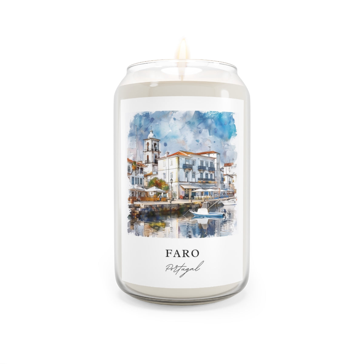Faro, Portugal scented soy candle