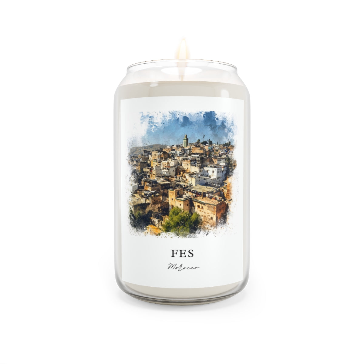 Fes, Morocco scented soy candle