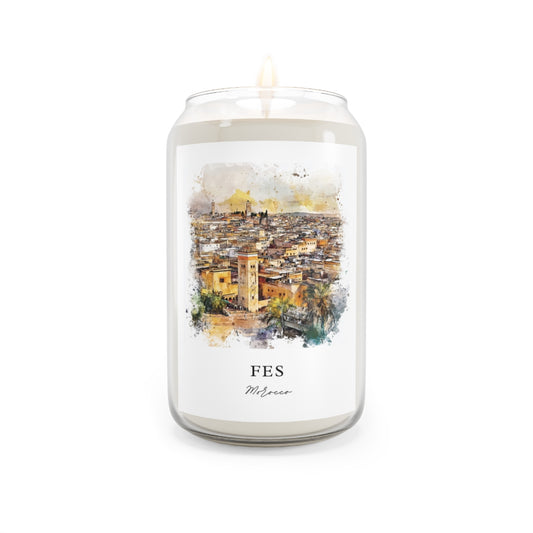 Fes, Morocco scented soy candle