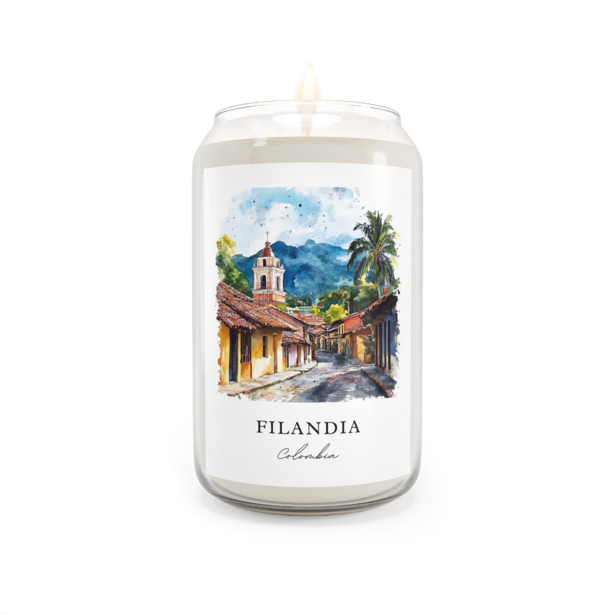 Filandia, Colombia scented soy candle
