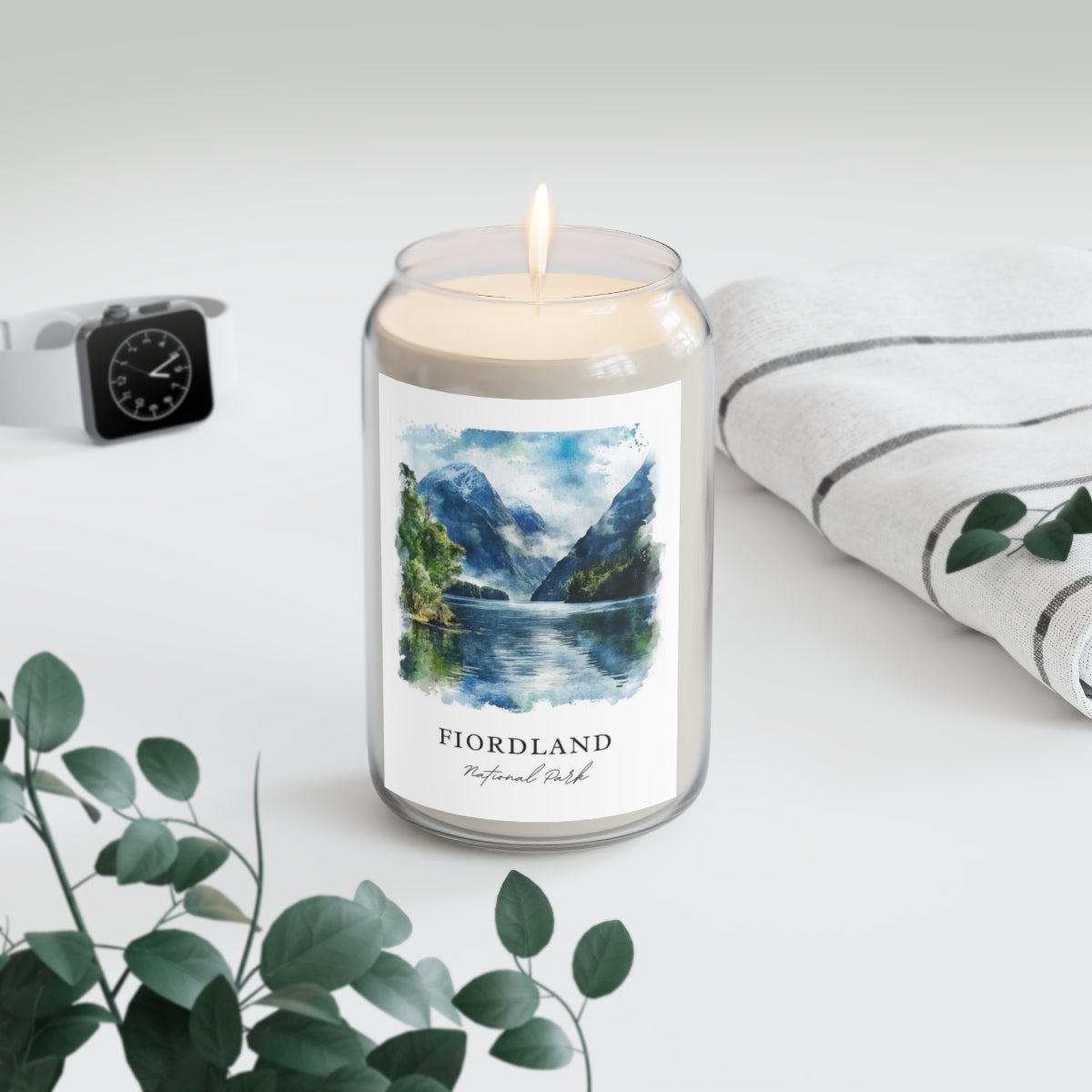 Fiordland, National Park scented soy candle