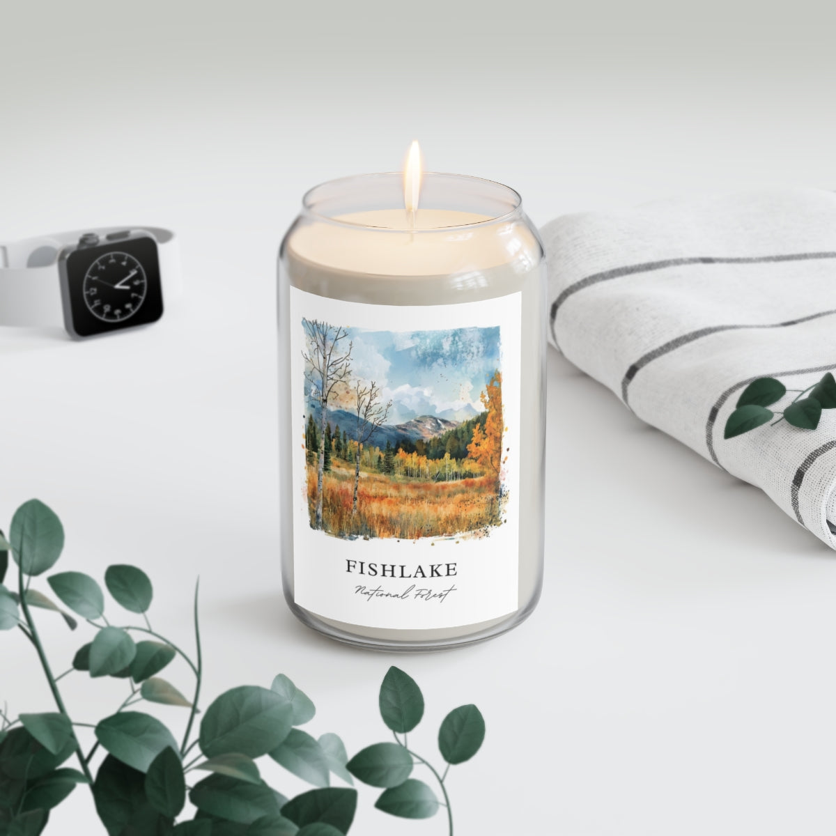 Fishlake, National Forest scented soy candle
