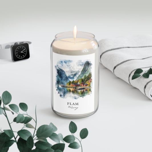 Flam, Norway scented soy candle