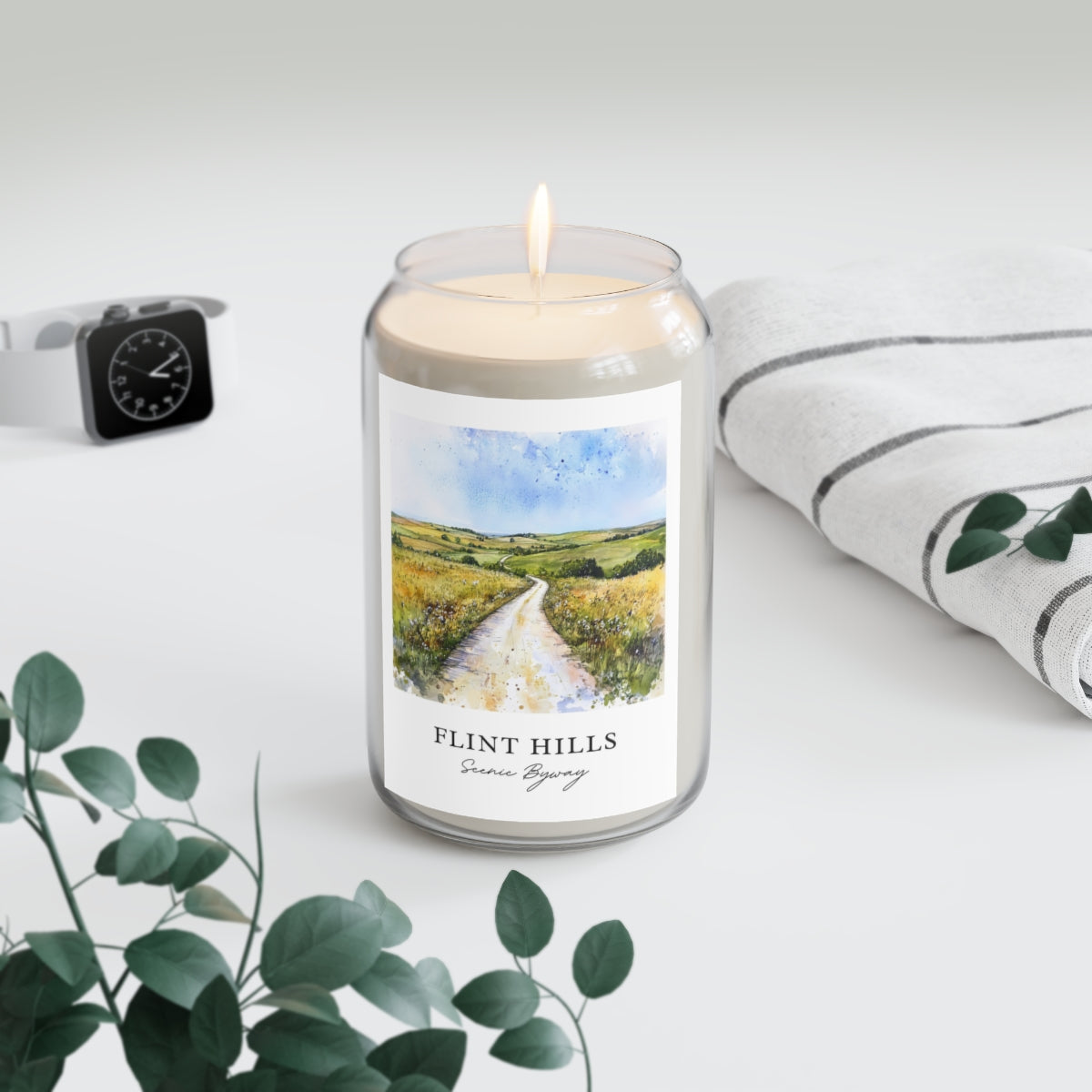 Flint Hills, Scenic Byway scented soy candle
