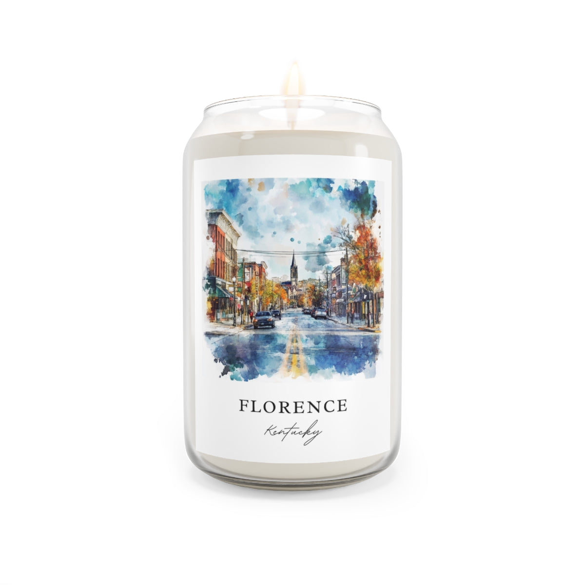 Florence, Kentucky scented soy candle