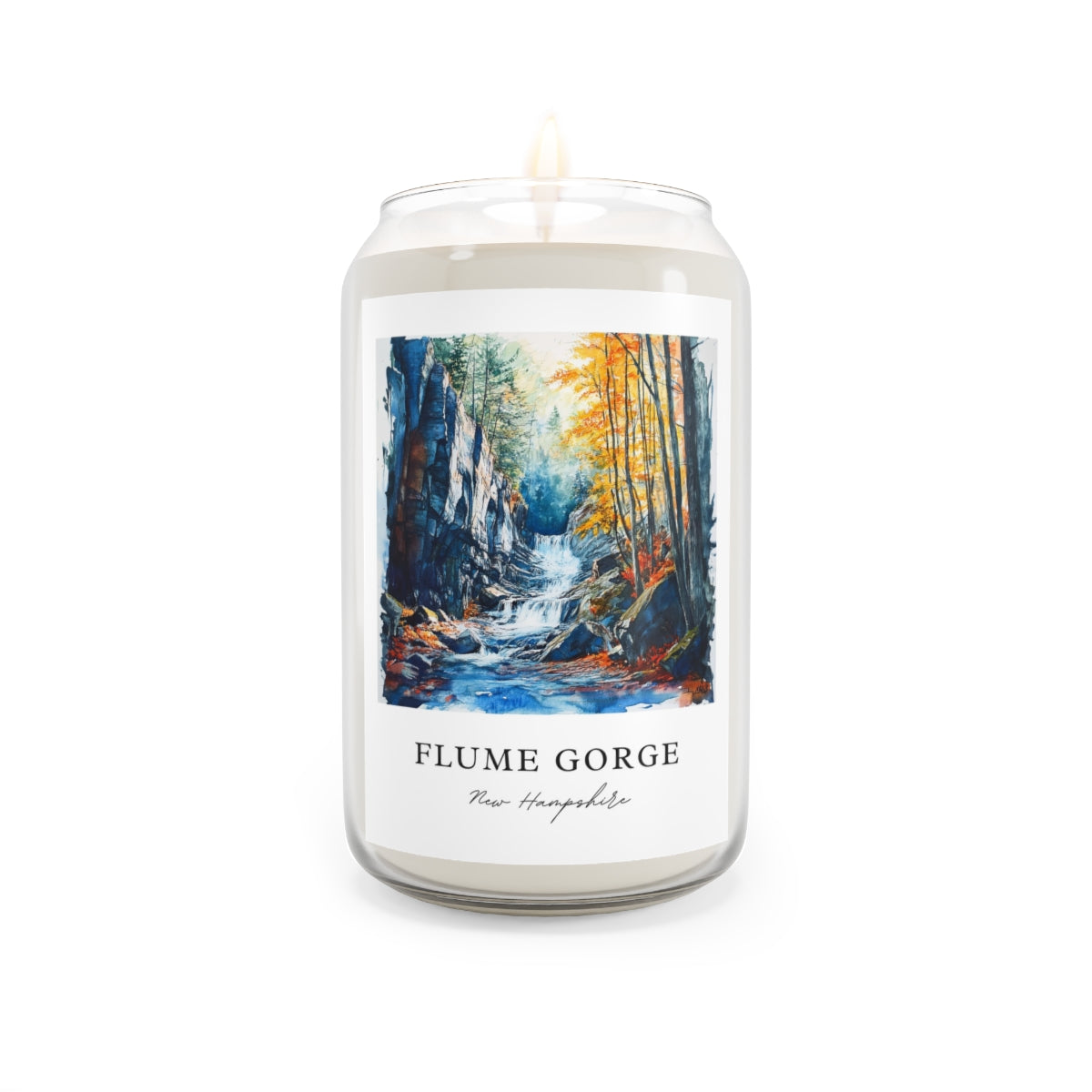 Flume Gorge, New Hampshire scented soy candle