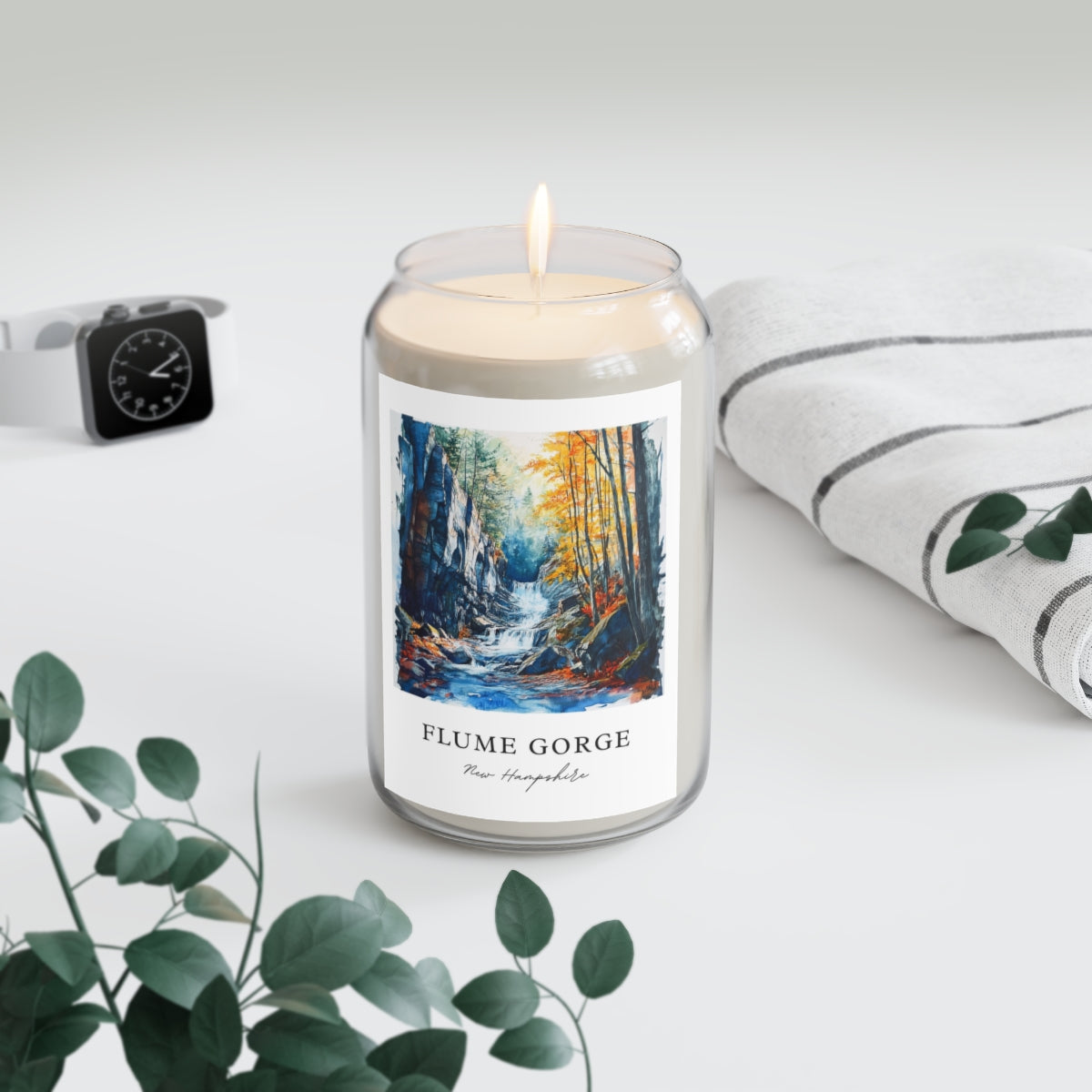 Flume Gorge, New Hampshire scented soy candle