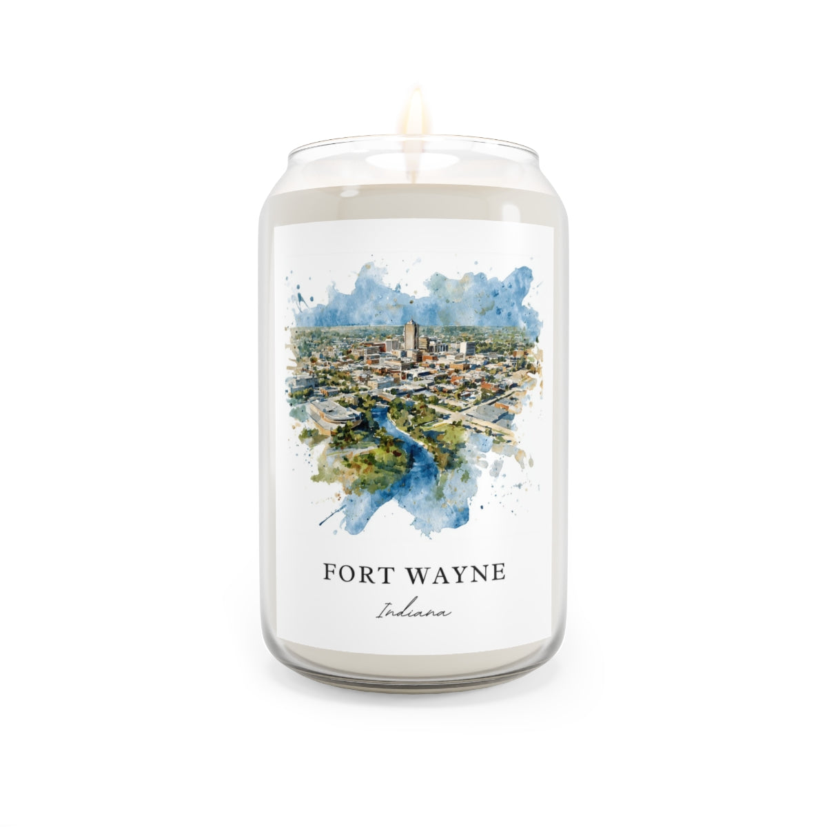 Fort Wayne, Indiana scented soy candle