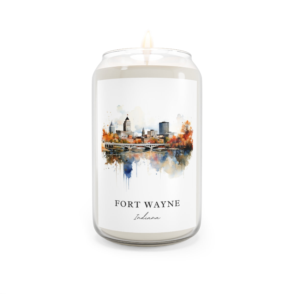 Fort Wayne, Indiana scented soy candle