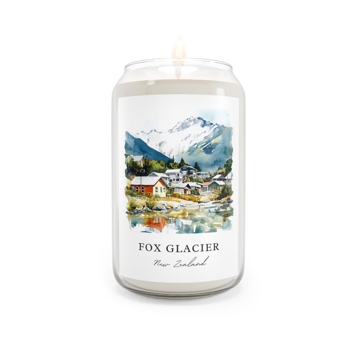 Fox Glacier, New Zealand scented soy candle