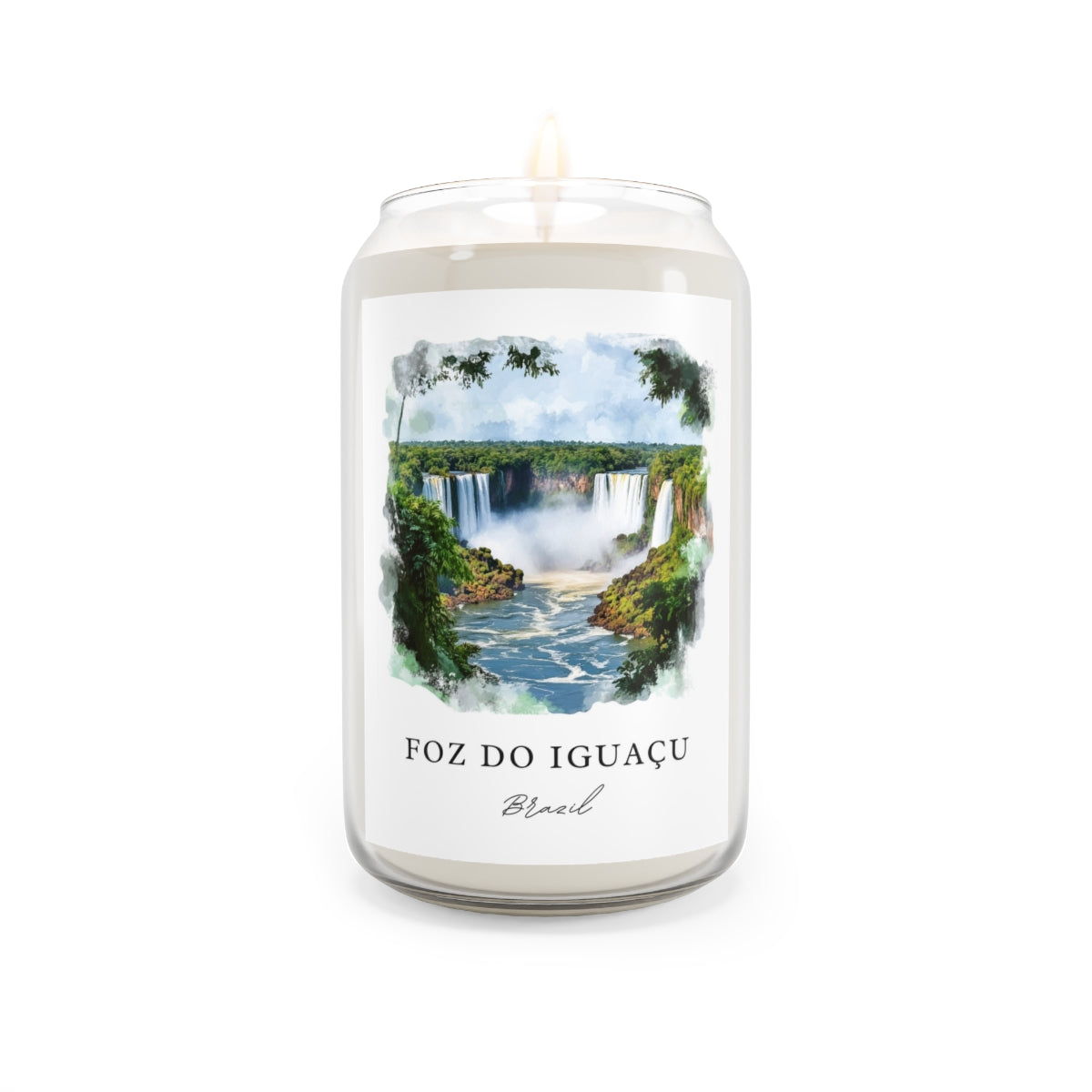 Foz Do Iguaçu, Brazil scented soy candle