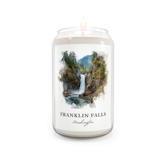 Franklin Falls, Washington scented soy candle