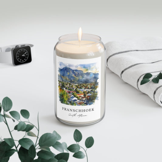 Franschhoek, South Africa scented soy candle