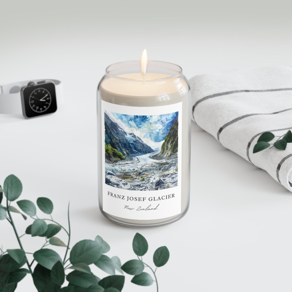 Franz Josef Glacier, New Zealand scented soy candle