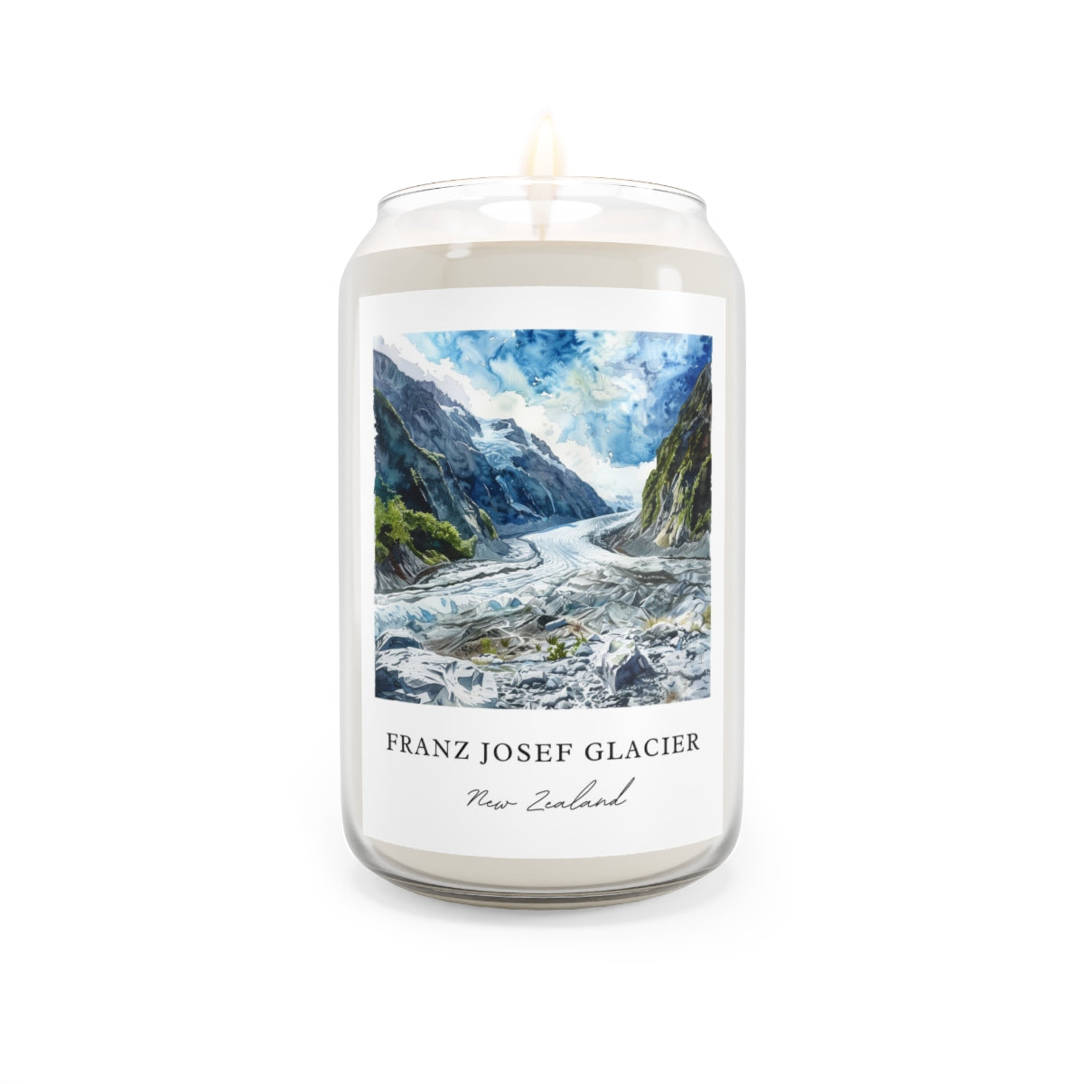 Franz Josef Glacier, New Zealand scented soy candle