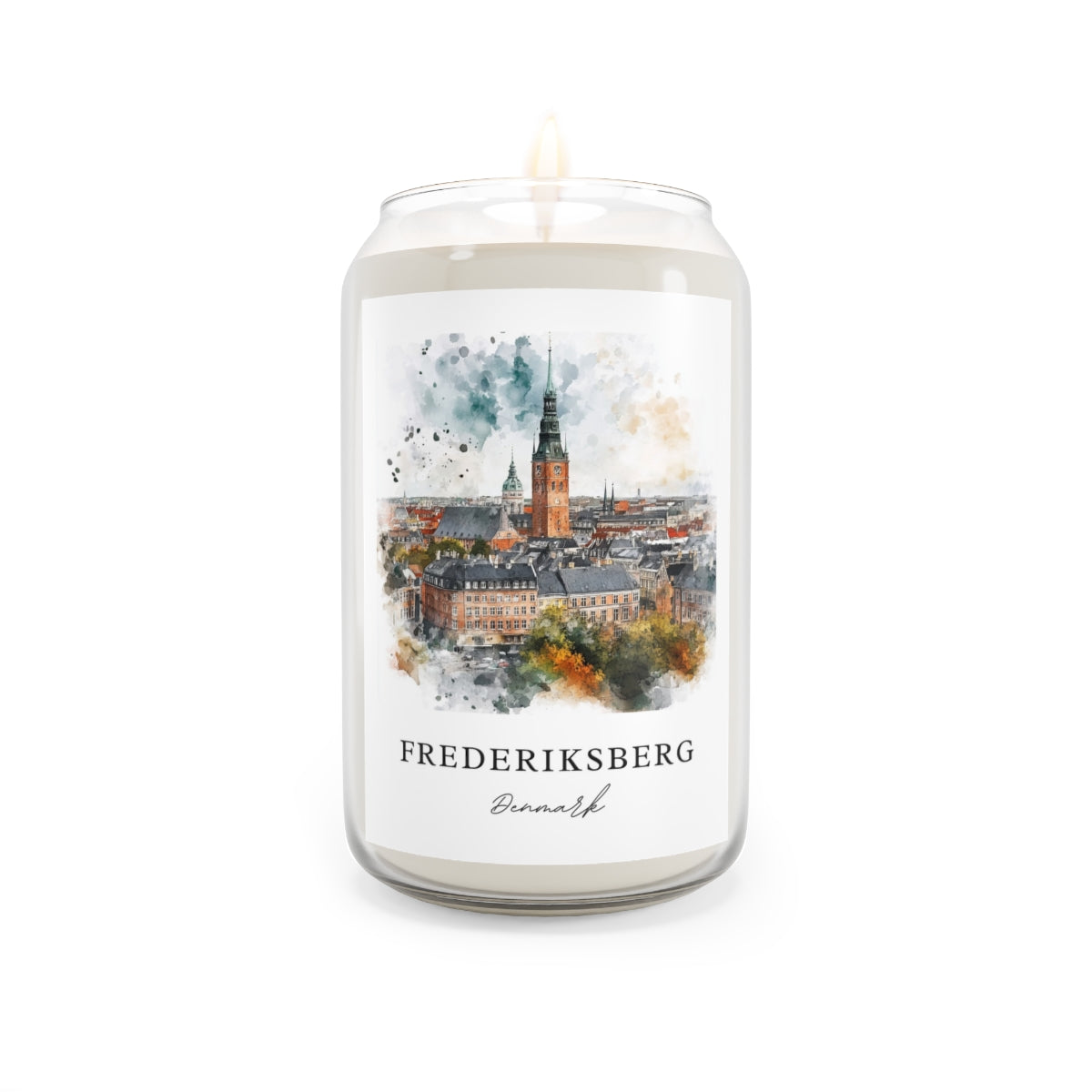 Frederiksberg, Denmark scented soy candle