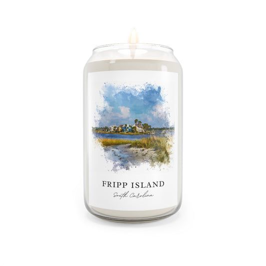 Fripp Island, South Carolina scented soy candle