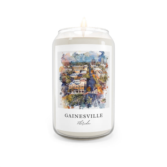 Gainesville, Florida scented soy candle