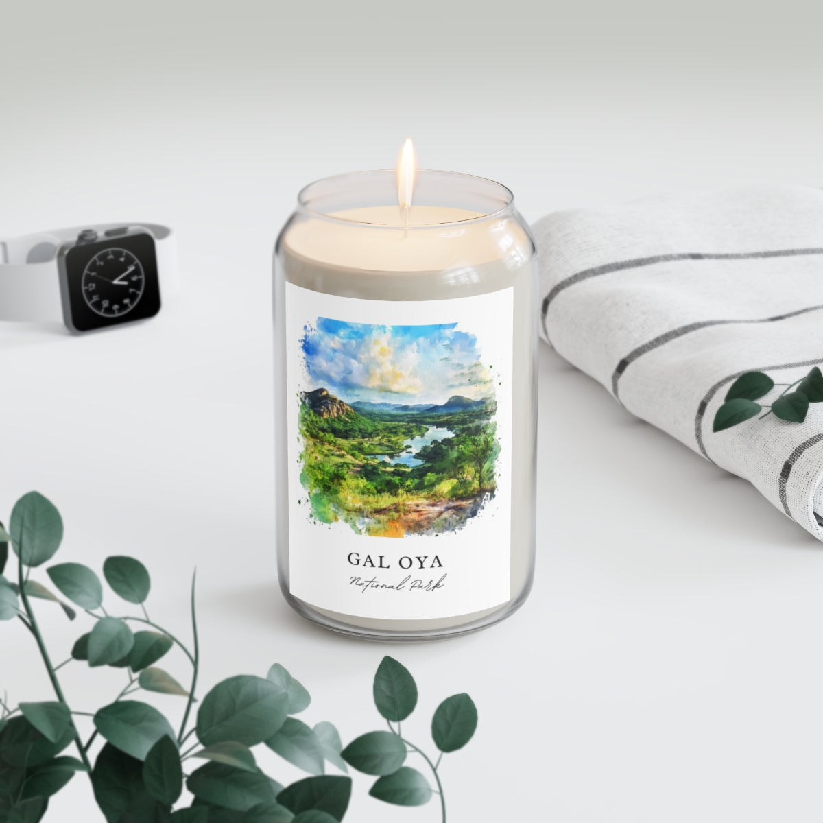 Gal Oya, National Park scented soy candle