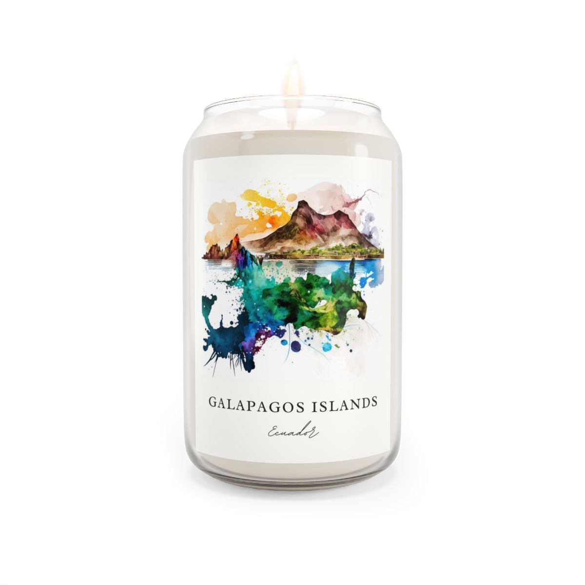 Galapagos Islands, Ecuador scented soy candle