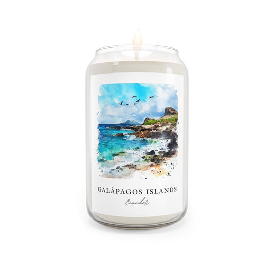 Galápagos Islands, Ecuador scented soy candle