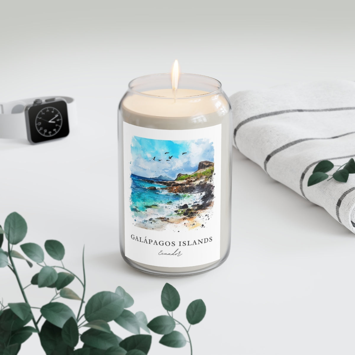 Galápagos Islands, Ecuador scented soy candle
