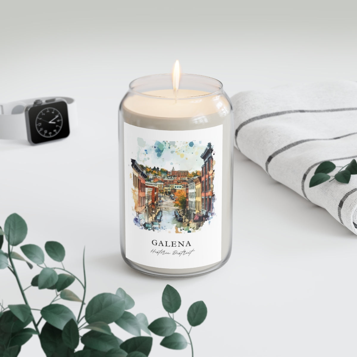 Galena, Historic District scented soy candle