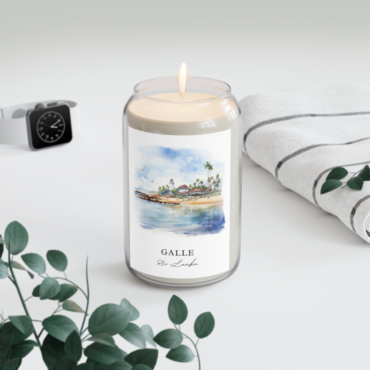 Galle, Sri Lanka scented soy candle