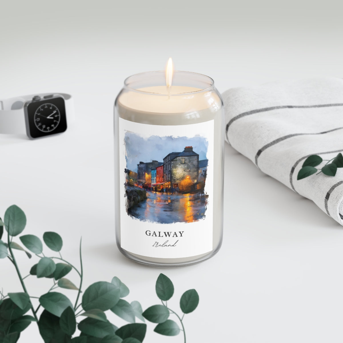 Galway, Ireland scented soy candle