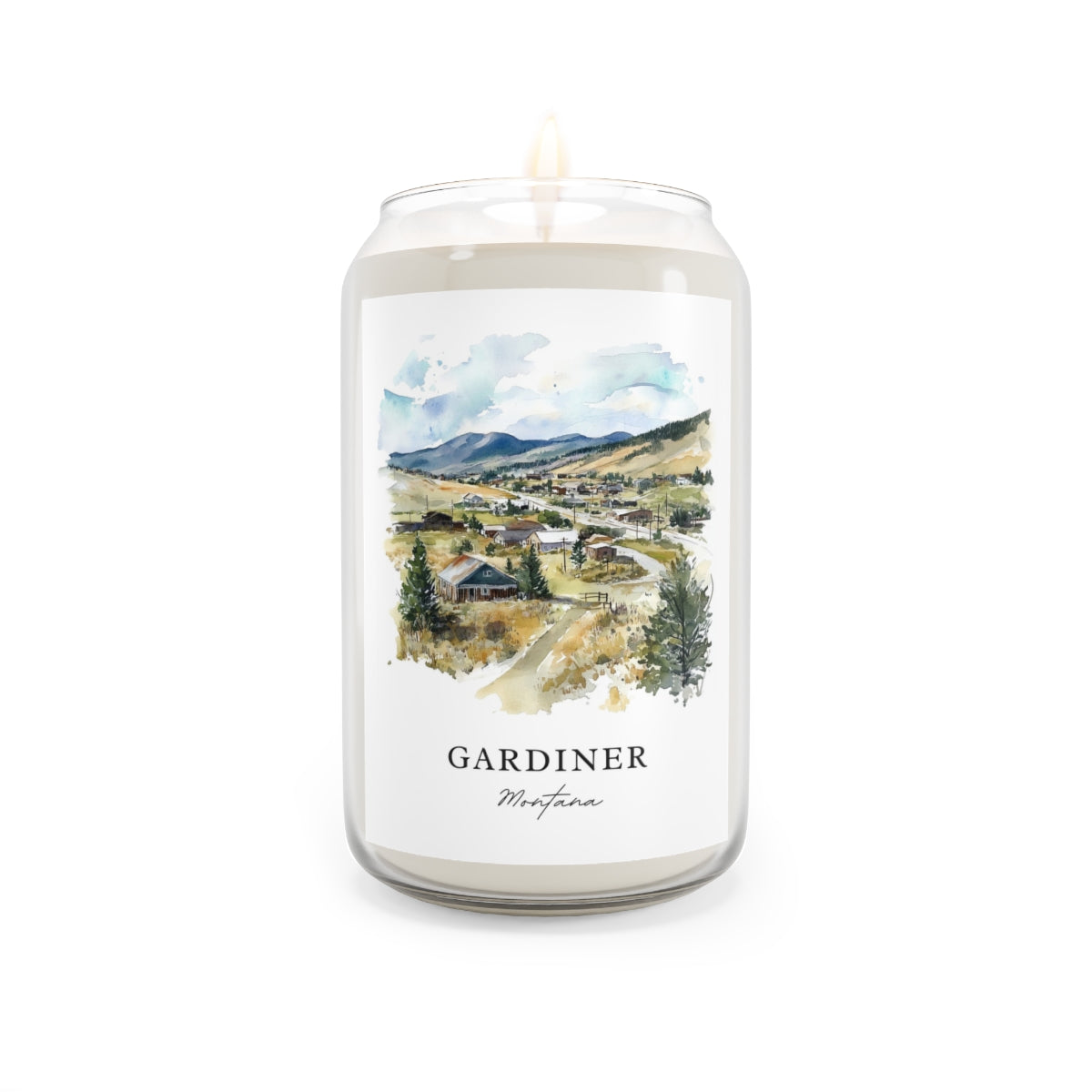 Gardiner, Montana scented soy candle