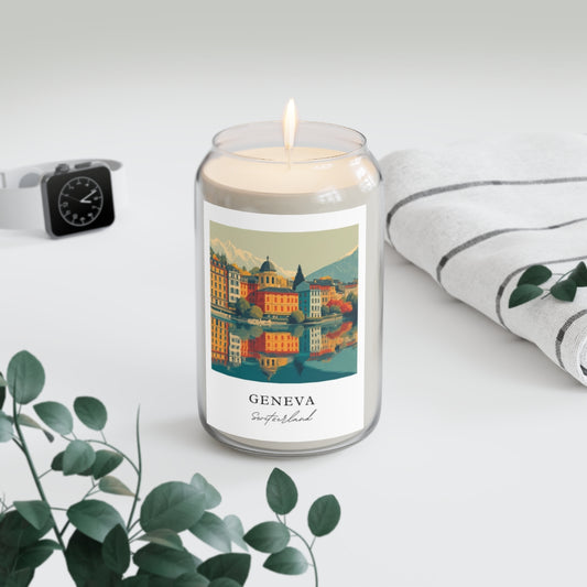 Geneva, Switzerland scented soy candle
