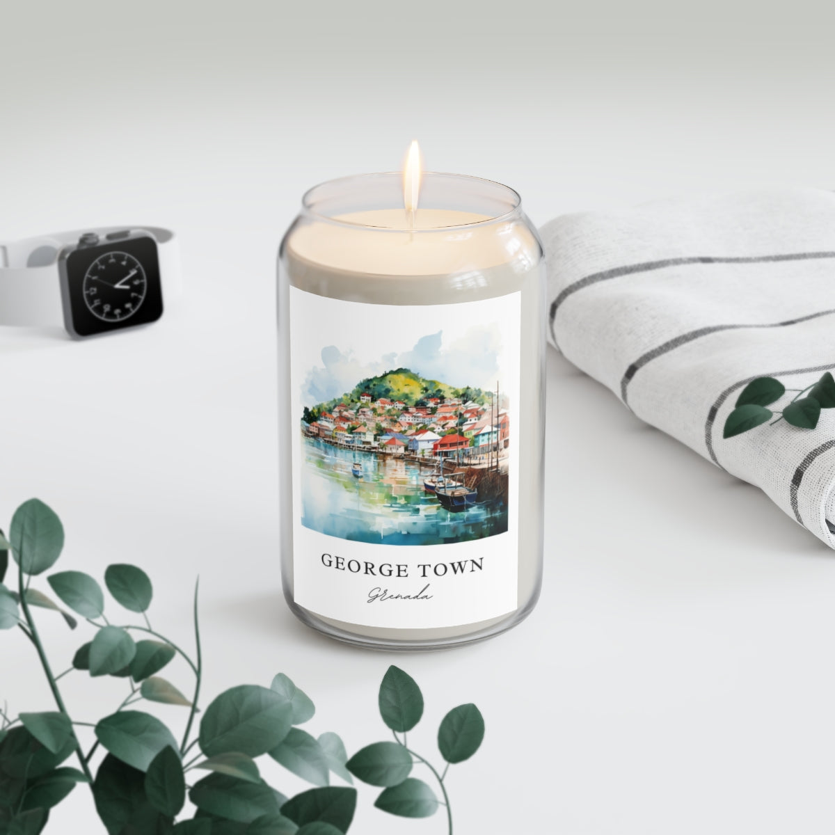 George Town, Grenada scented soy candle