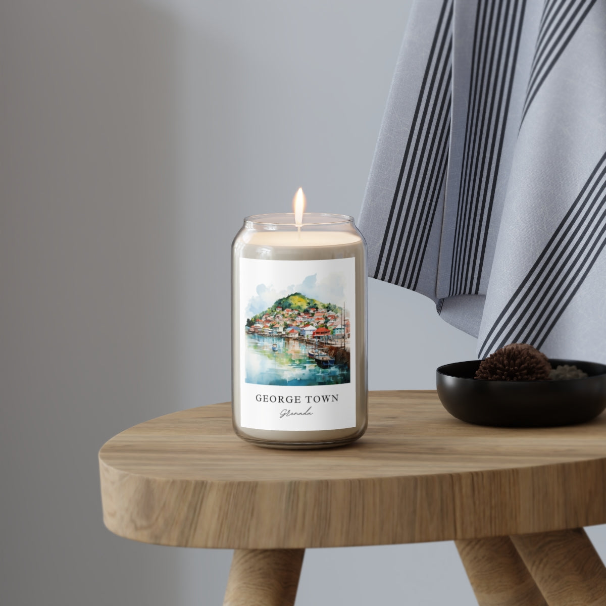 George Town, Grenada scented soy candle