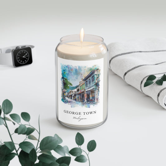 George Town, Malaysia scented soy candle