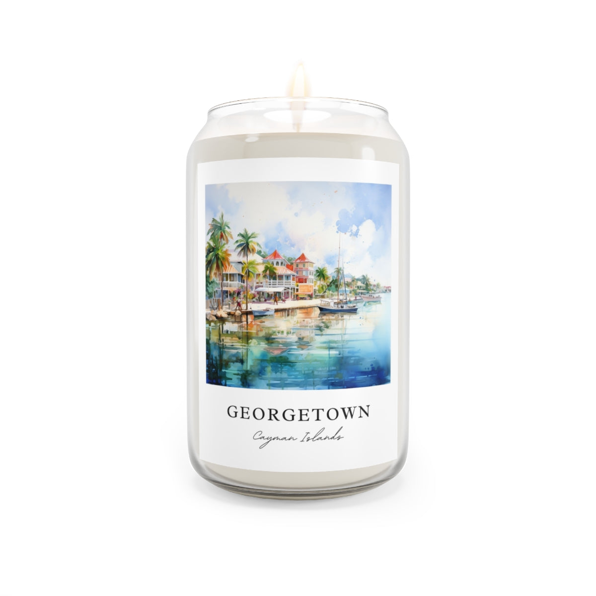 Georgetown, Cayman Islands scented soy candle