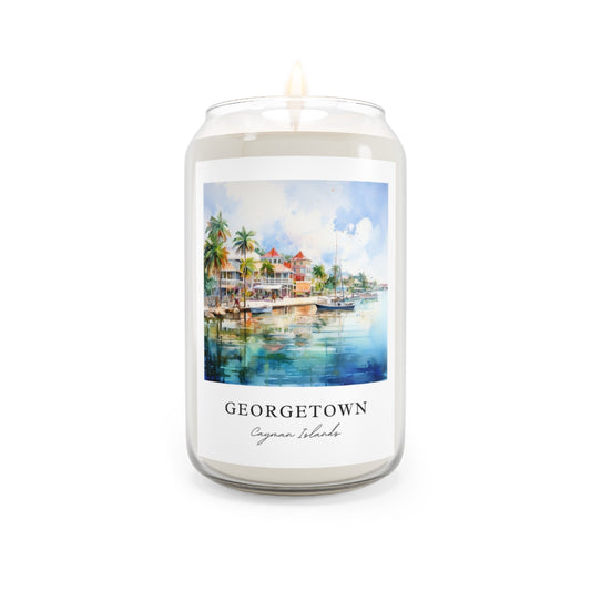 Georgetown, Cayman Islands scented soy candle