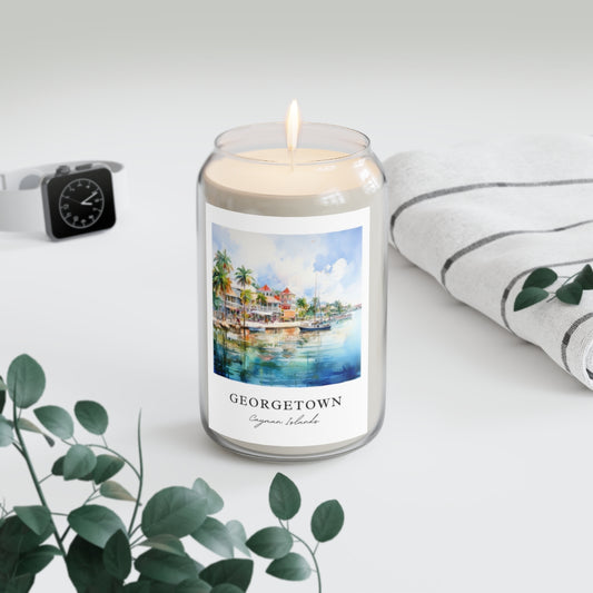Georgetown, Cayman Islands scented soy candle