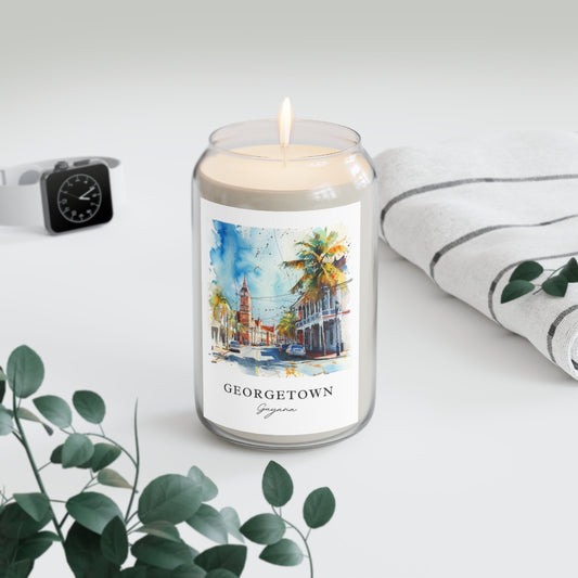 Georgetown, Guyana scented soy candle